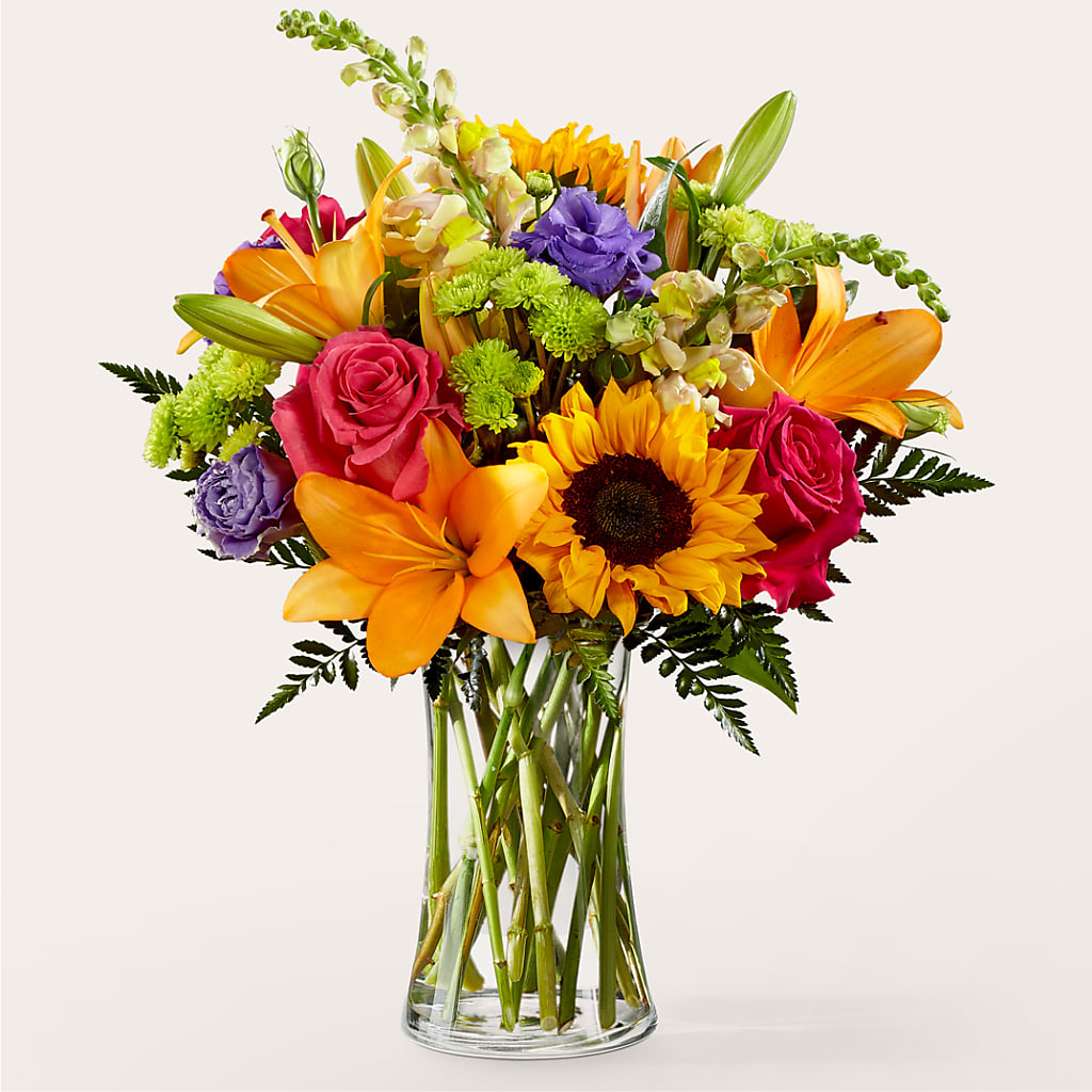 Double Rainbow Bouquet