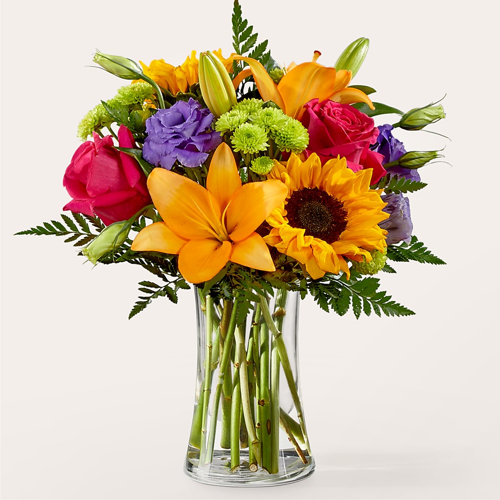 Double Rainbow Bouquet